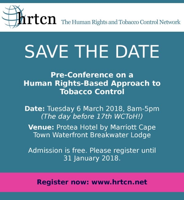 Human rights & tobacco control conference